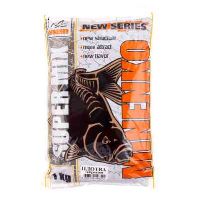 Прикормка MINENKO SuperMix Плотва (чёрная)