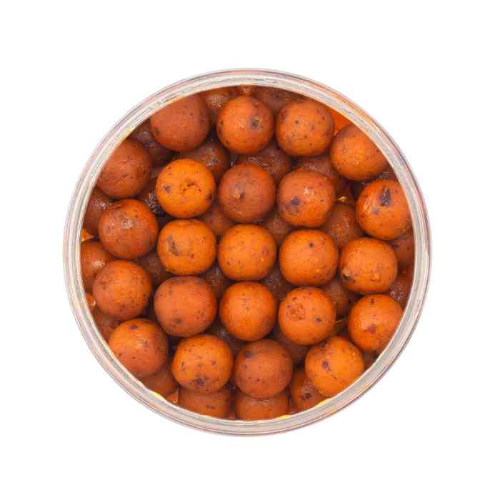 Насадочные бойлы MINENKO ORANGE PLUM 14мм (варёные в дипе)