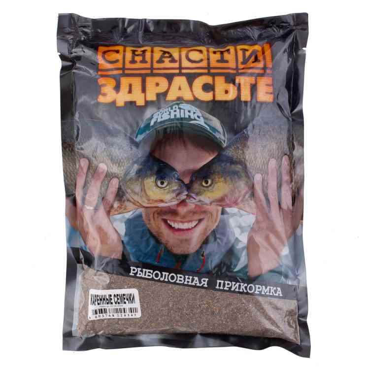 Купить Прикормка «СНАСТИ ЗДРАСЬТЕ!» Жареные семечки