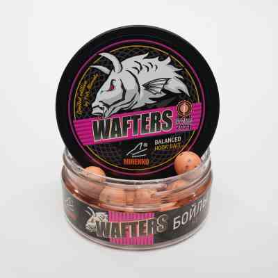 Бойлы нейтральной плавучести STRAWBERRY (КЛУБНИКА) WAFTERS PRO 15мм