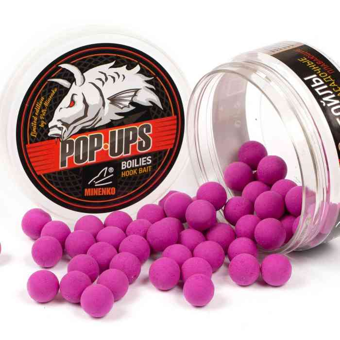 Бойлы плавающие MINENKO SQUID & OCTOPUS Pop-Up 14мм