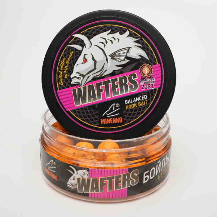 Купить Купить Бойлы нейтральной плавучести WAFTERS PRO FLUO ORANGE PLUM  (ОРАНЖЕВАЯ СЛИВА) 12ММ