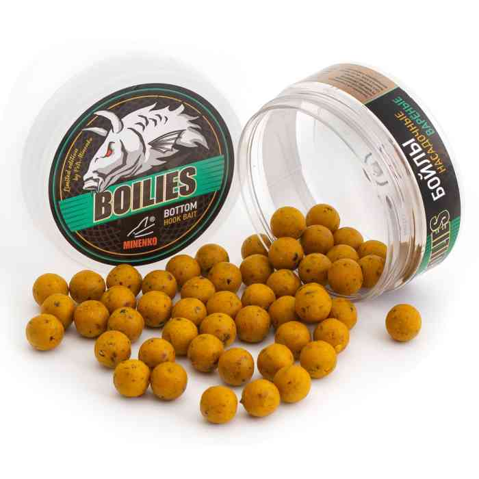 Насадочные бойлы MINENKO PINEAPPLE 14мм (варёные)