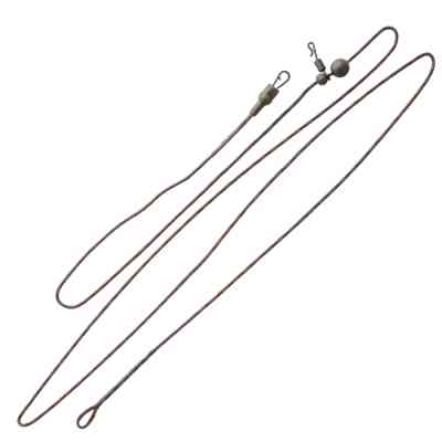 Карповый монтаж «Вертолет» Leadcor 45lb 100см (2 шт.)