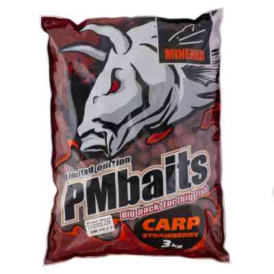 Бойлы пылящие MINENKO Strawberry 24мм (3кг)