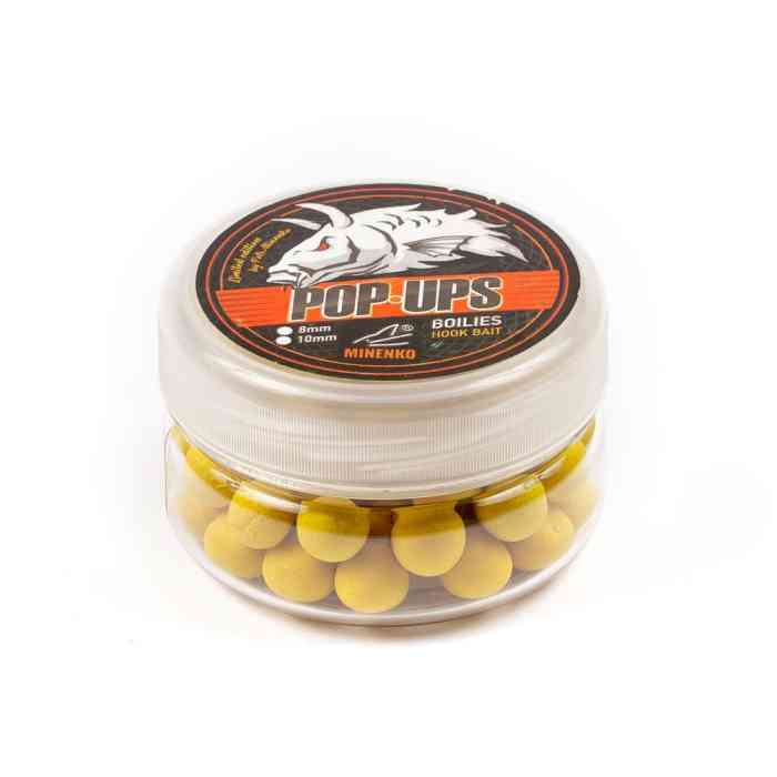 Бойлы плавающие MINENKO YELLOW FLAVOR Pop-Up 10мм