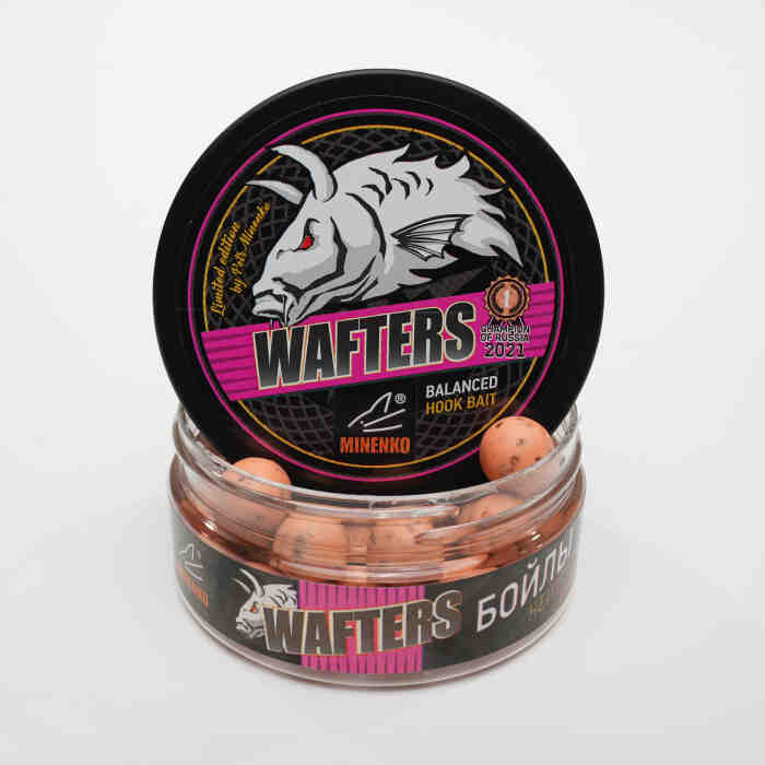 Купить Купить Бойлы нейтральной плавучести WAFTERS PRO STRAWBERRY (КЛУБНИКА ) 14ММ