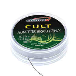 Поводковый материал CULT Heavy HuntersBraid (20 lbs) silt
