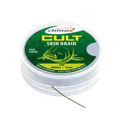 Поводковый материал CULT Skin Braid (green mat) 20 lb