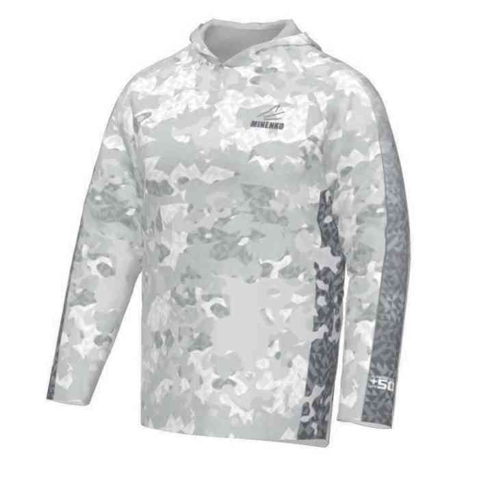 Джерси MINENKO Gray 23 ExCool с капюшоном именная XXXL (64-66)