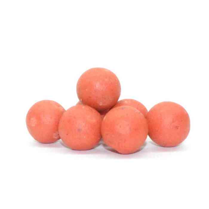 Бойлы варёные клубника PRO PROTEIN+   д18 мм