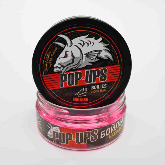Купить Купить Насадочные бойлы MINENKO POP-UP  DUMBELLS pink PLUM 11х14 мм