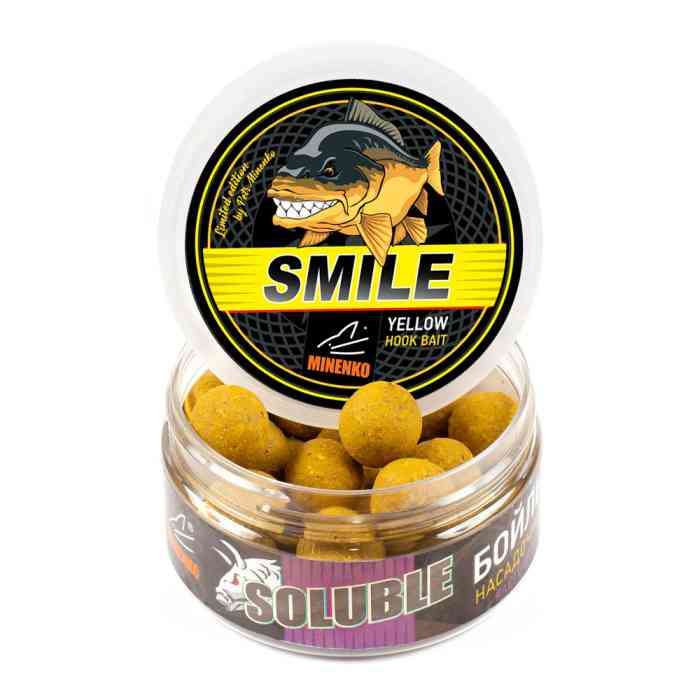 Купить Купить Насадочные бойлы MINENKO TIGER NUT (SMILE) 26мм (пылящие)