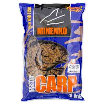 Пеллетс MINENKO Master Carp Кукуруза 5мм