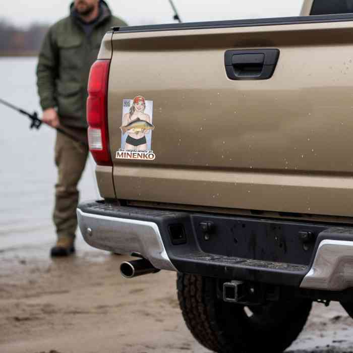 Наклейка MINENKO «Спортсменки за MINENKO»